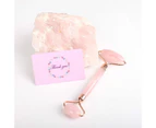 Rose Quartz Roller And Gua Sha Set