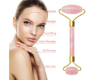 Rose Quartz Roller And Gua Sha Set