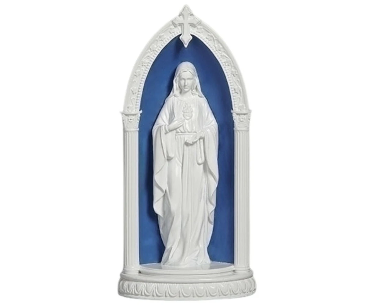 Roman Inc Della Robbia - LED Immaculate Heart of Mary