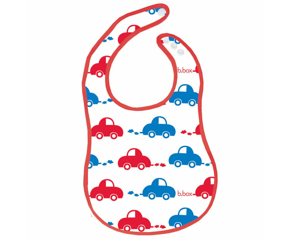 b.box Flat Baby Bib Beep Beep