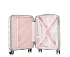 Kate Hill 2-Piece Hardside Spinner Luggage/Suitcase Set - Sage