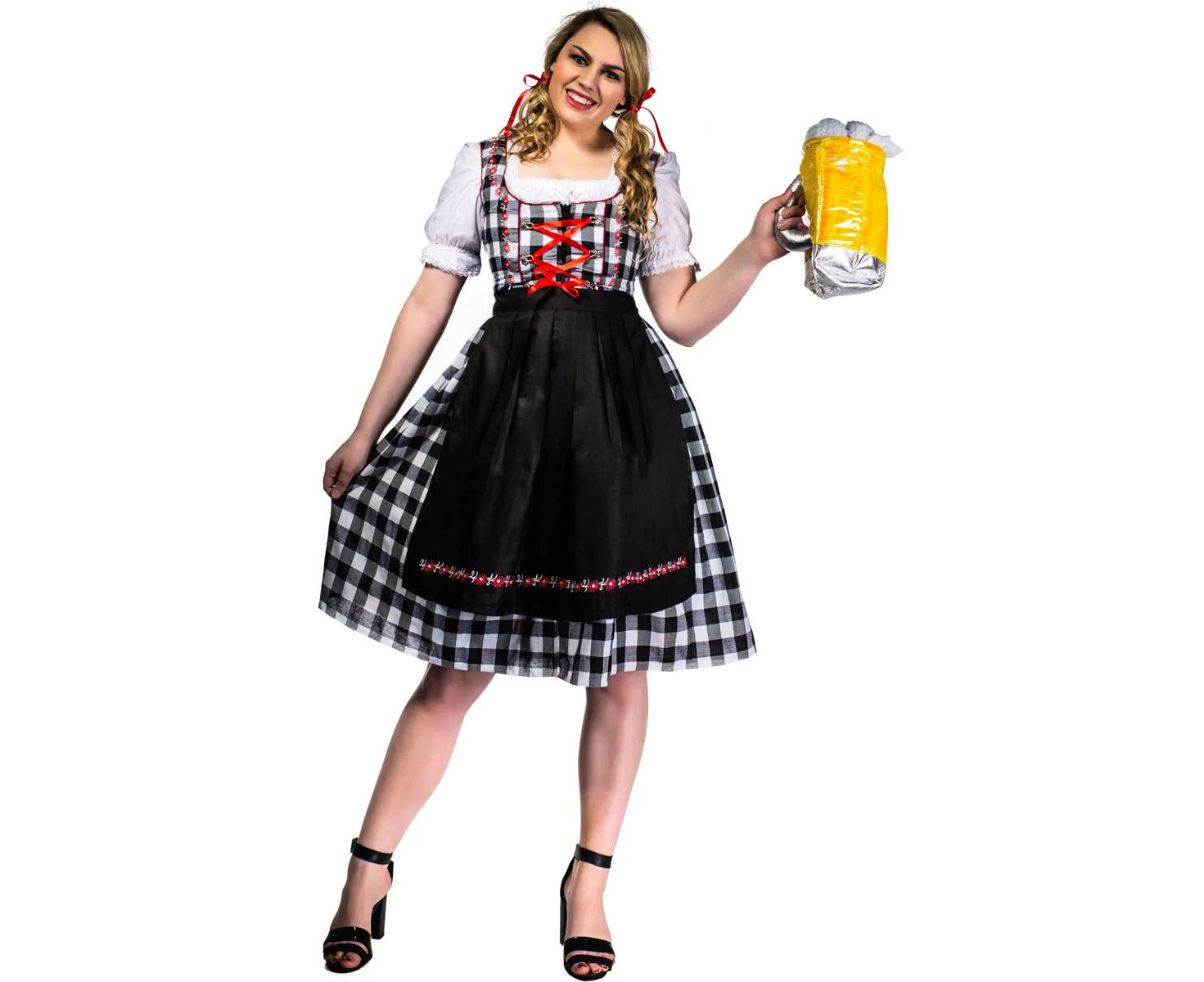 Fraulein Frieda Womens Deluxe Dirndl Oktoberfest Costume