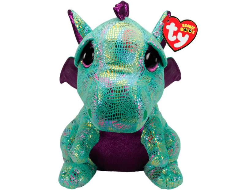 Beanie Boos - Cinder the Green Dragon Large