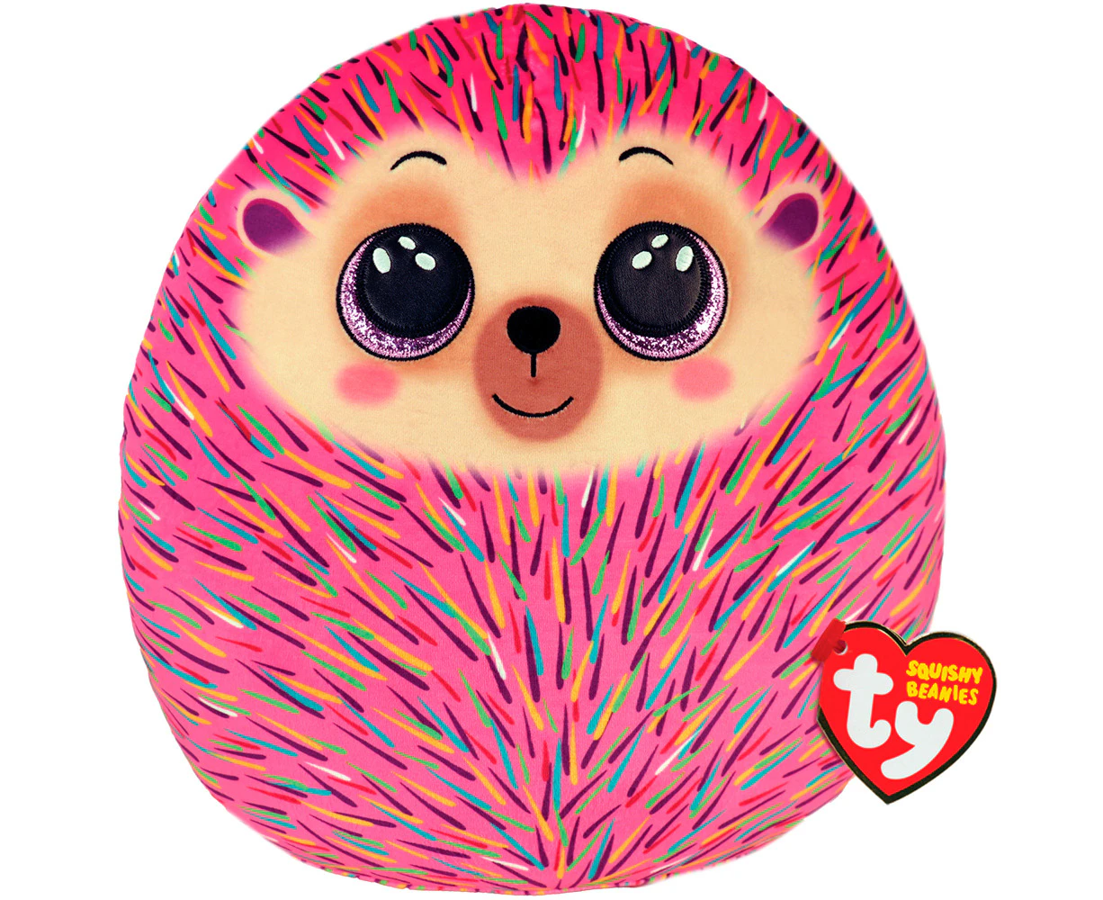 TY Squishy Beanies Hildee - Hedgehog Squish 35cm Kids/Childrens Plush Toy 3y+