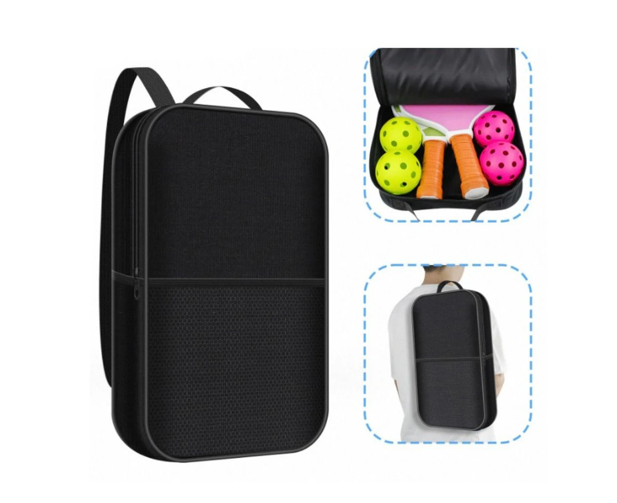 Pickleball Bag Backpack Storage Carrier Paddle Holder for Men Women