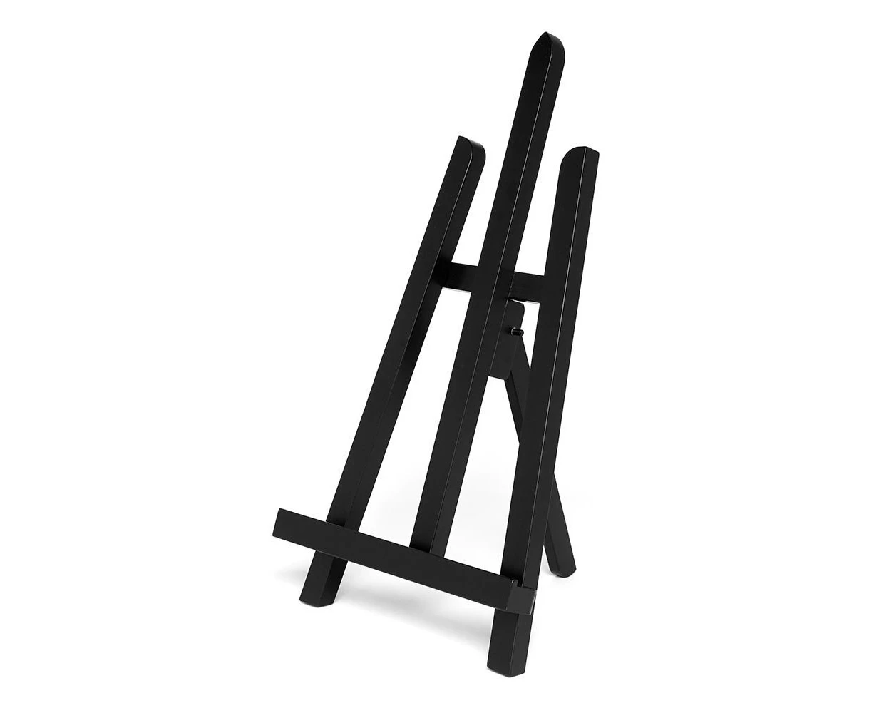 Jasart Tabletop Painting Colour Easel Drawing Canvas Holder Stand 29x40cm Black