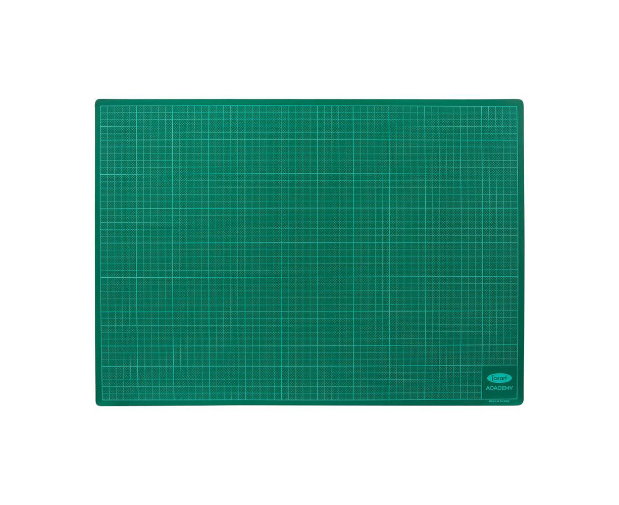 Jasart Academy Double Sided A1 Self-Healing Cutting Mat Art/Craft 60x90cm Green