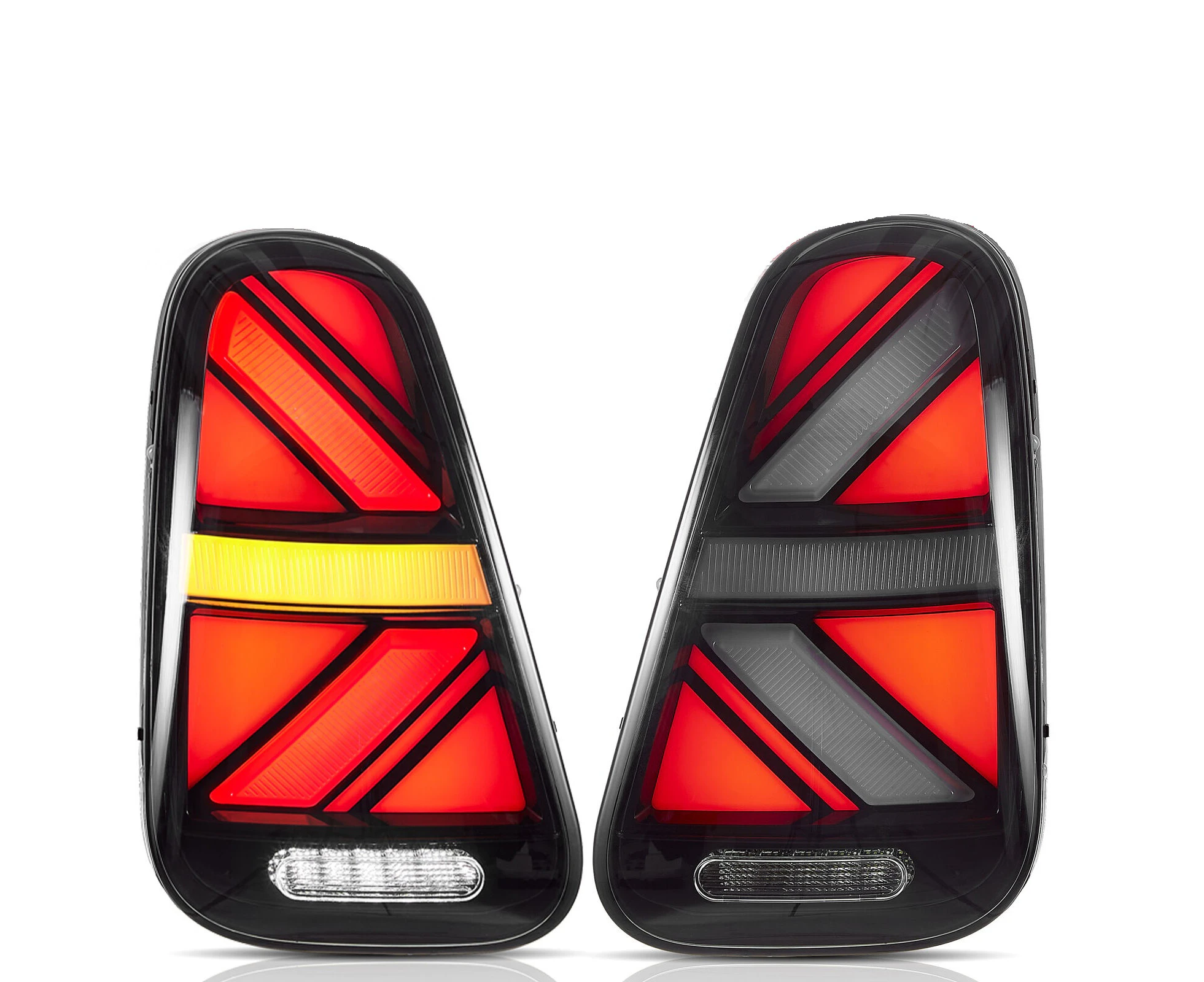 Smoked Clear LED Tail Lights For 2001-2006 BMW Mini R50 R52 R53