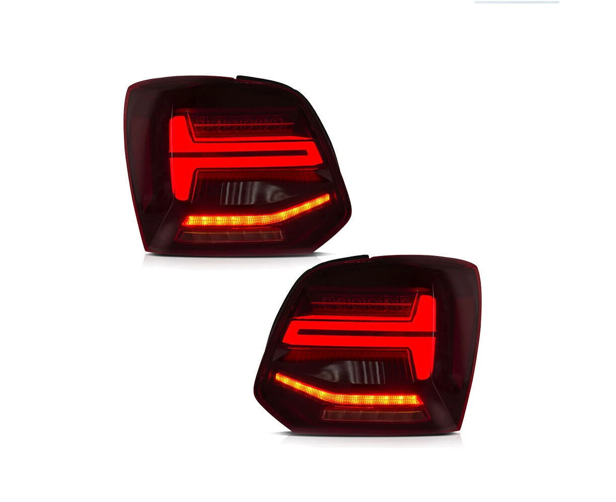 Red Tail Lights For 2011-2017 Volkswagen Polo