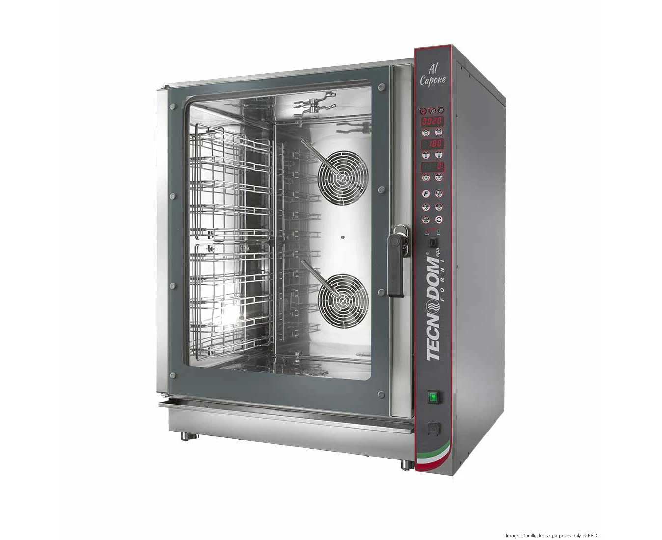 TECNODOM by FHE 10 Tray Combi Oven TDC-10VH - TDC-10VH