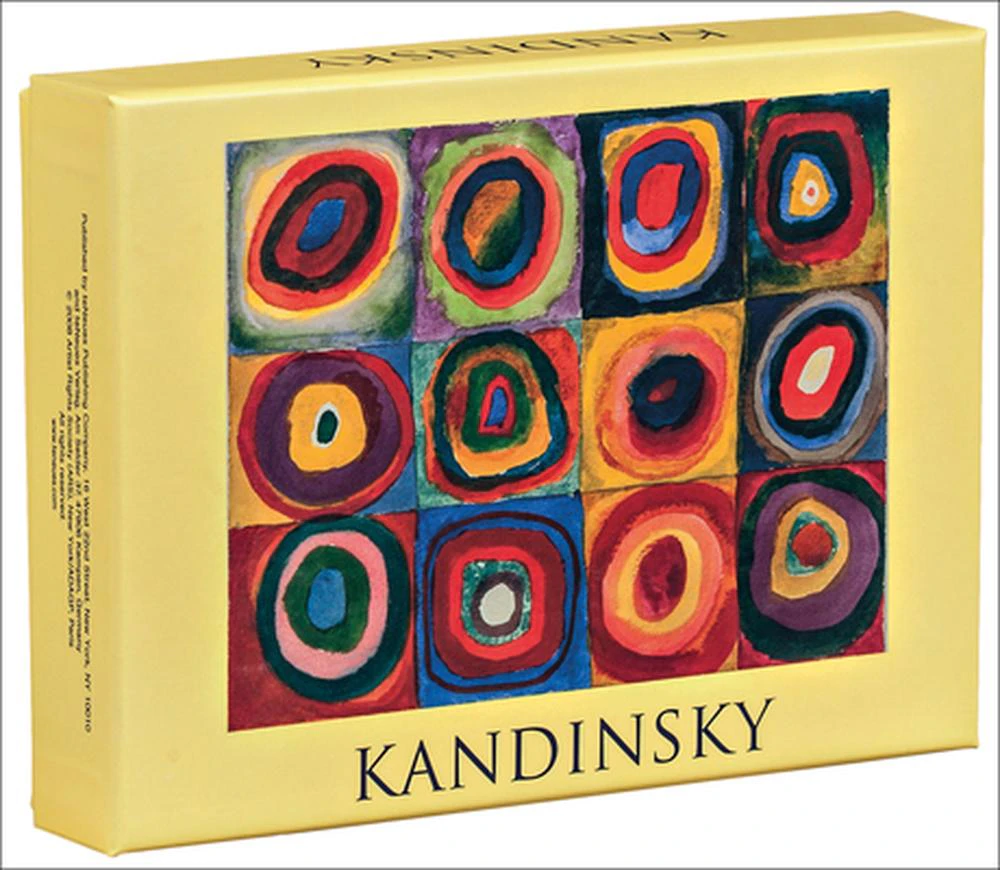 Vasily Kandinsky: Notecard Boxes -- A Stationery Flip-Top Box Filled with 20 Notecards Perfect for Greetings, Birthdays or Invitations