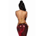 Ruby Desert Princess Womens Sexy Red Jasmine Costume Womens