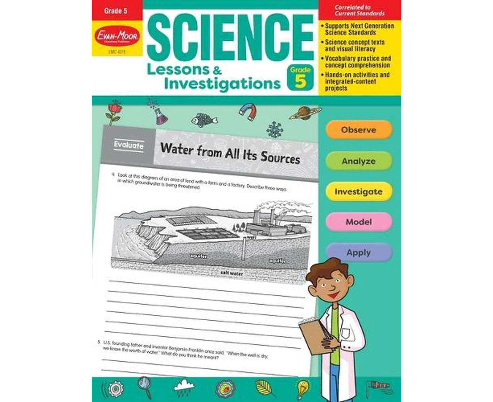 Science Lessons and Investigations, Grade 5 Teacher Resource