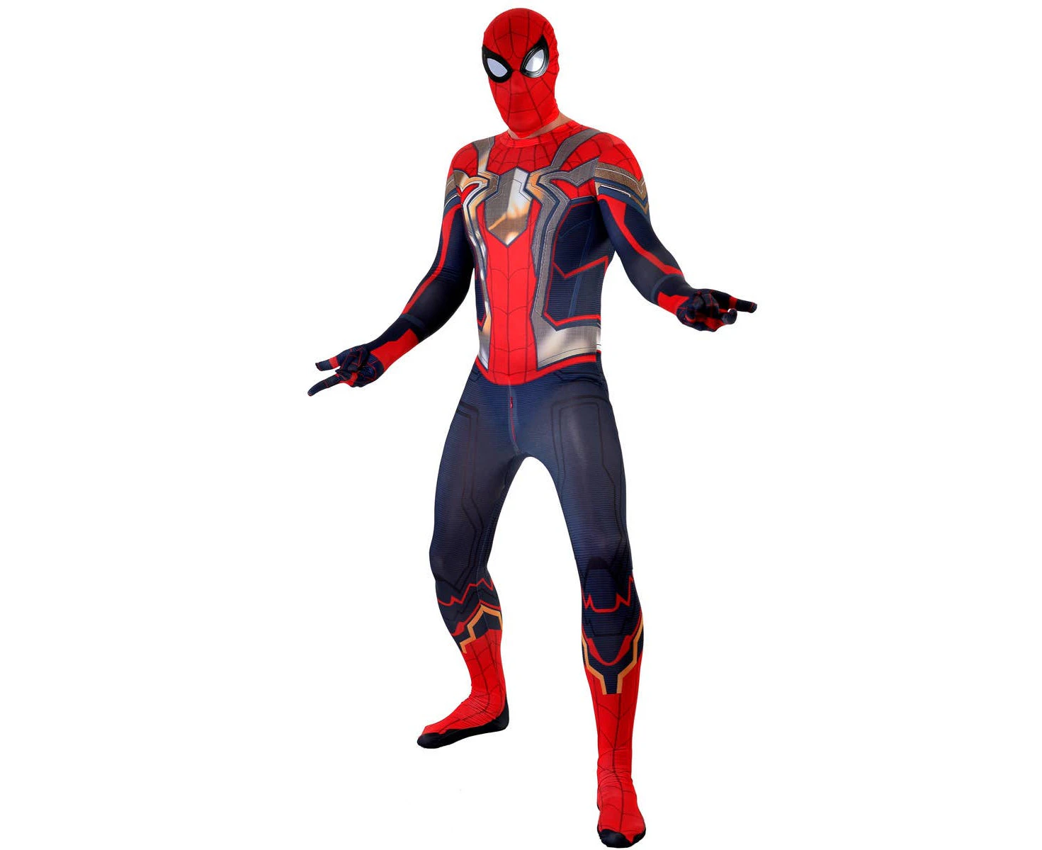 Spider Hero Mens Deluxe Superhero Costume