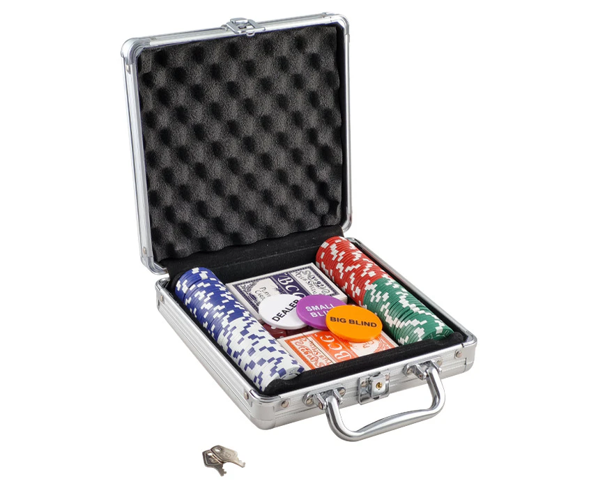 Feifan 100 Poker Chip Set with Case