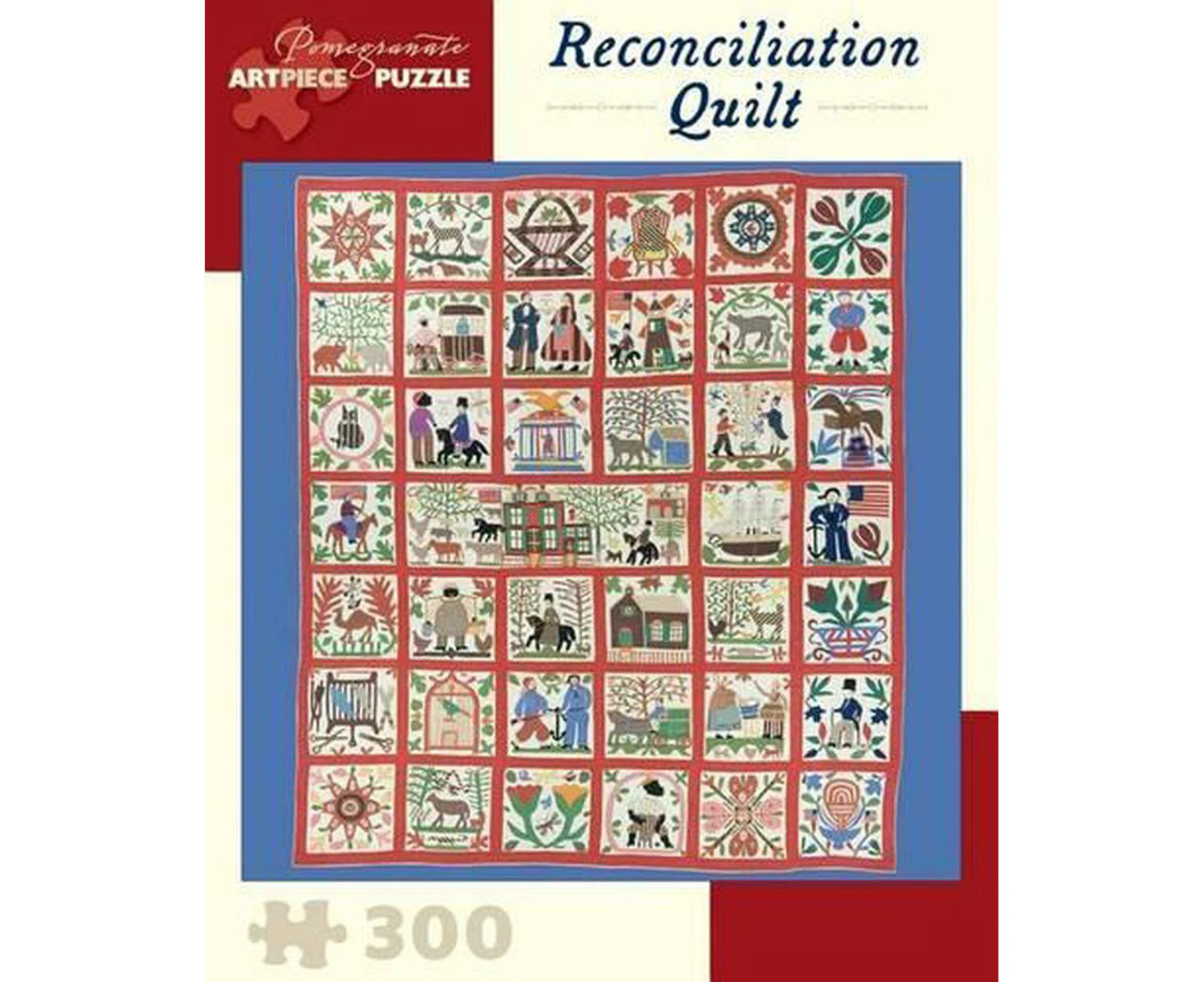 Reconciliation Quilt 300-Piece Jigsaw Puzzle