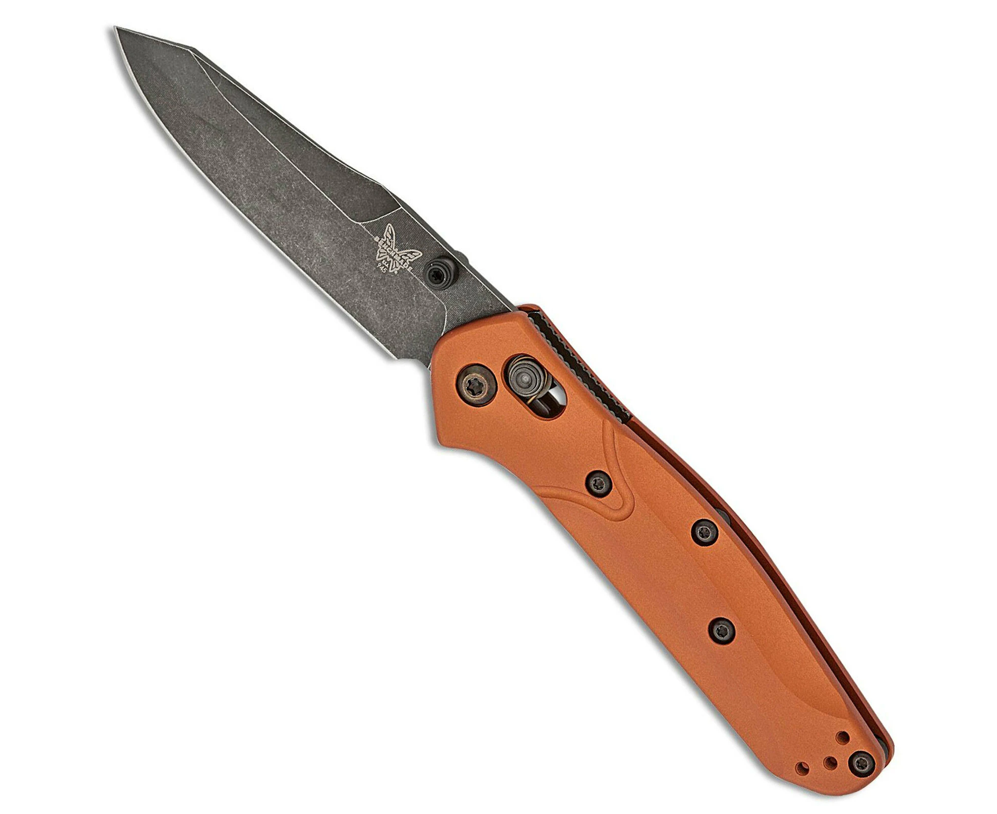 Benchmade Mini Osborne AXIS Lock Folding Knife | Burnt Copper / Black