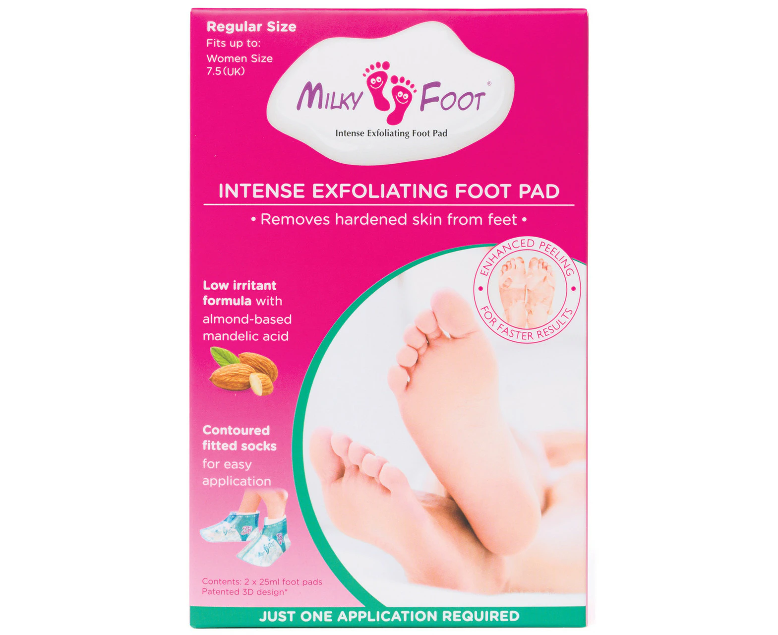 Milky Foot - Intense Exfoliating Foot Mask - Regular