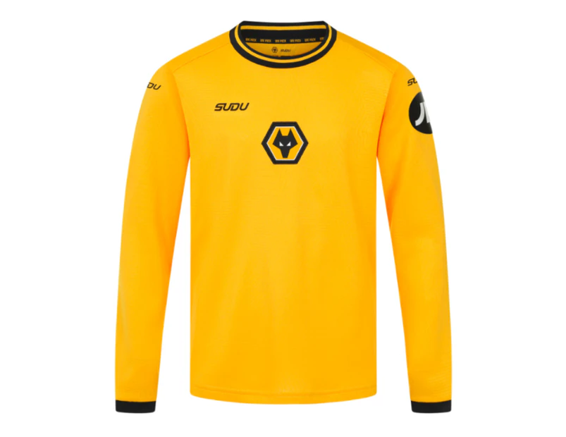 2024-2025 Wolves Long Sleeve Home Shirt (Kids)