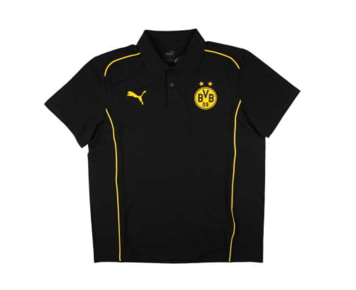 2024-2025 Borussia Dortmund Casuals Polo Shirt (Black)