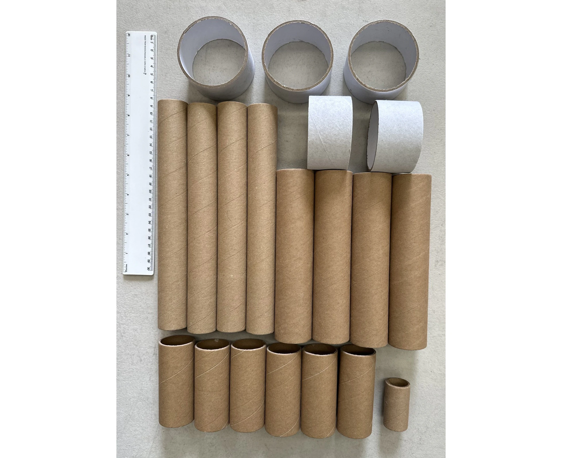 20+ DIY Strong Cardboard Paper Roll Tubes for Creative Play Colouring Project