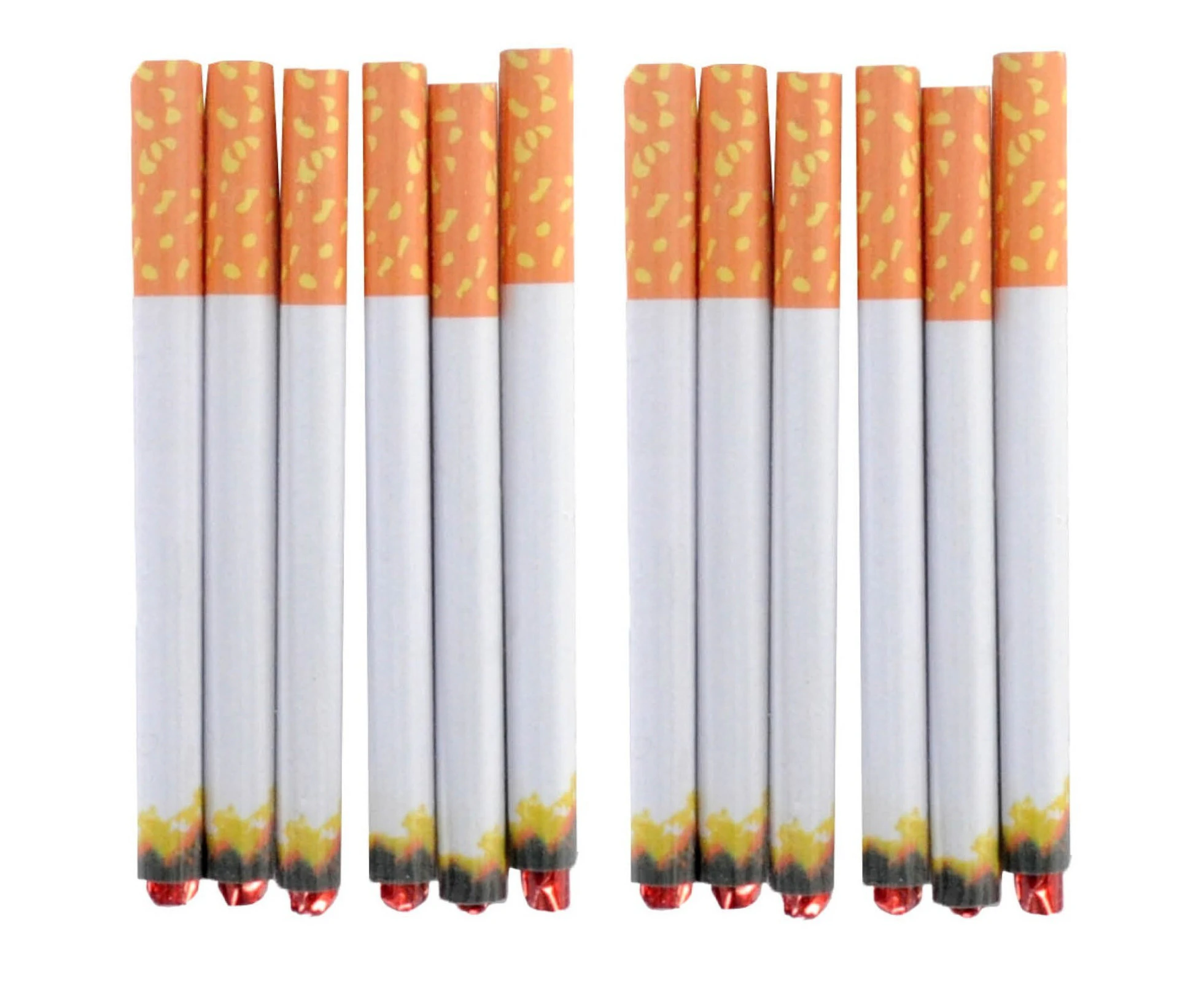 12pcs of Roaring 20s Gangster Flapper Fake Puff Lit Cigarettes