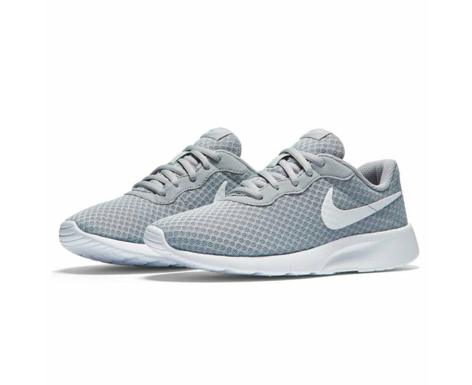 Nike Tanjun Gs Kids' Footwear Wolf Grey/white White 818381 012 5y