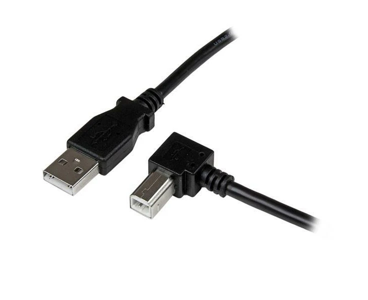 StarTech 2m USB 2.0 A to Right Angle B Cable - M/M