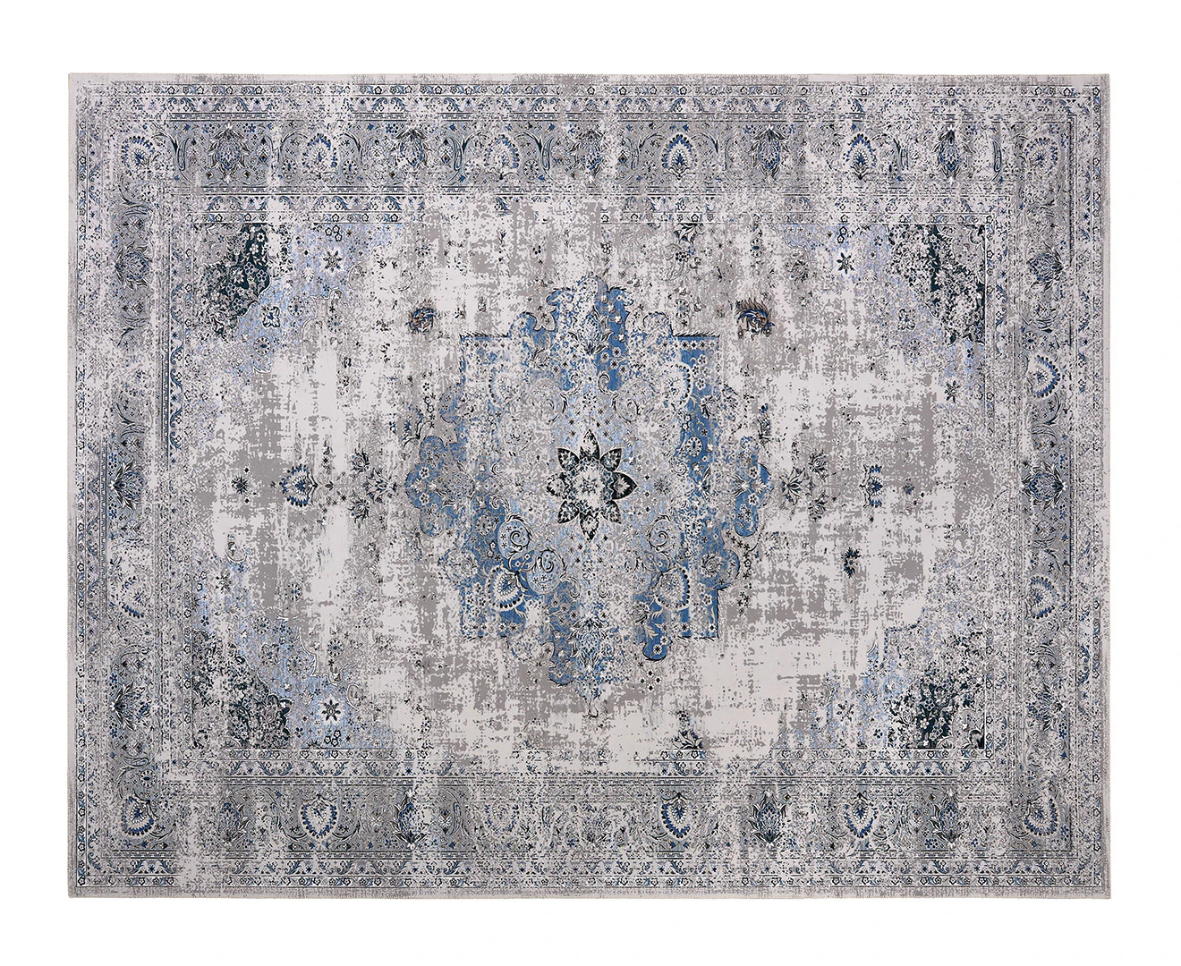 West Avenue 305x244cm Naples Rug - Grey Multi