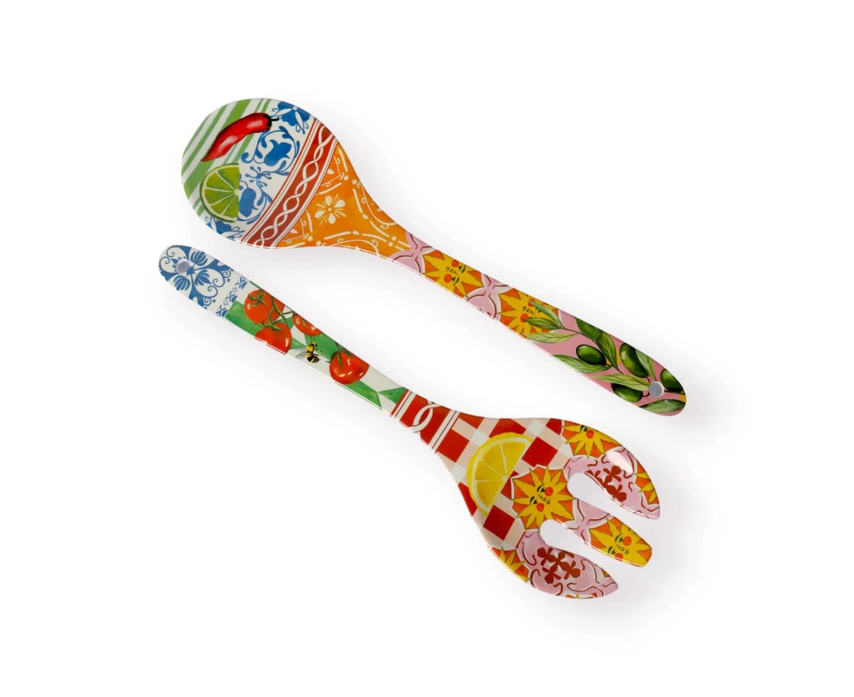 La La Land Italian Summer - Salad Servers