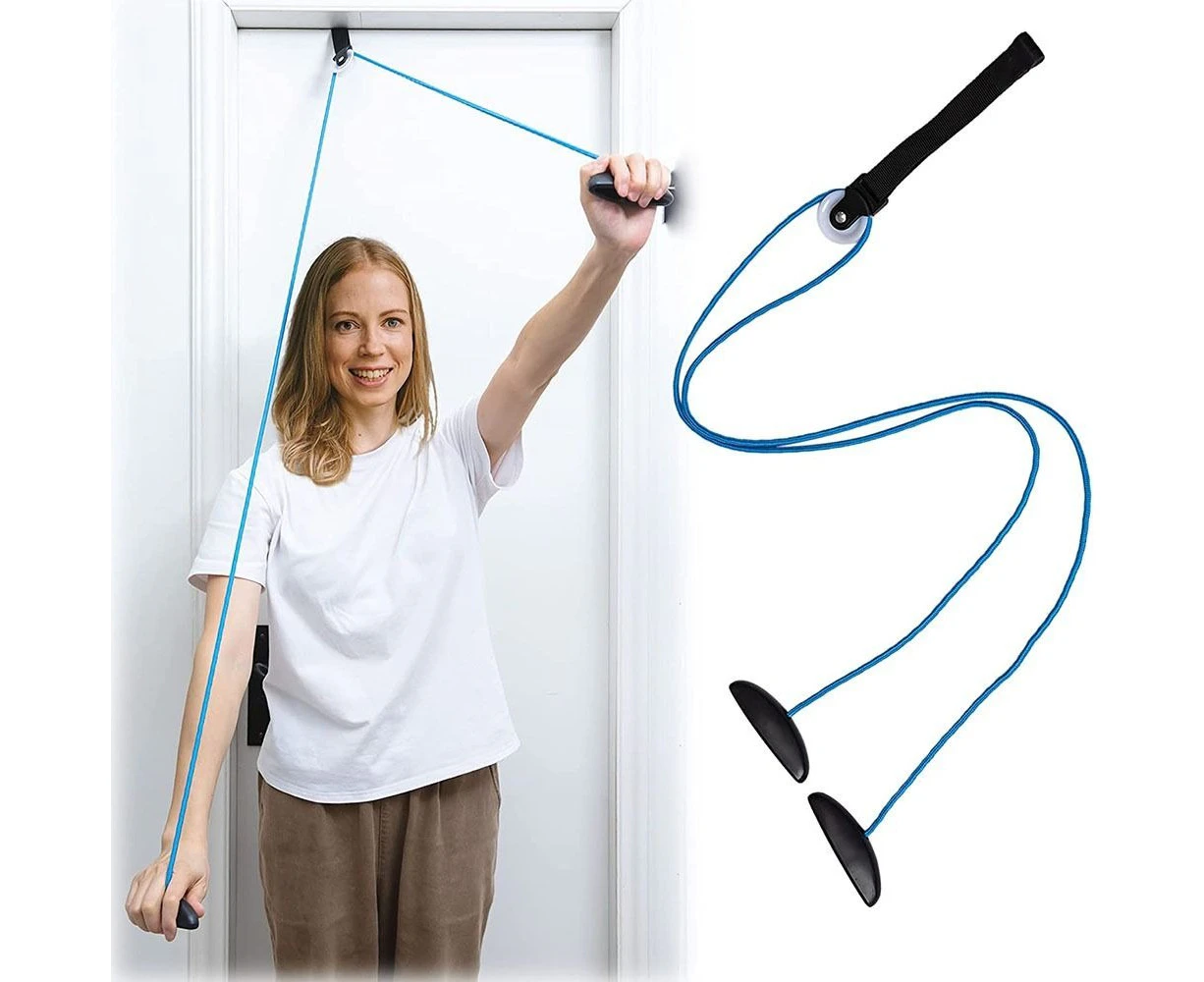 Shoulder Pulley Over The Door Physical Therapy System, Exercise Pulley for Physical Therapy, Alleviate Shoulder Pain