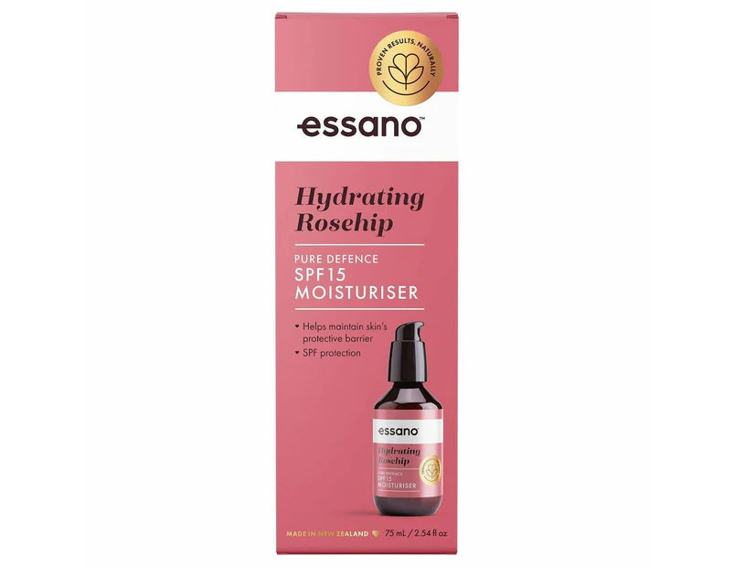 Essano Hydrating Rosehip Pure Defence SPF15 Moisturiser