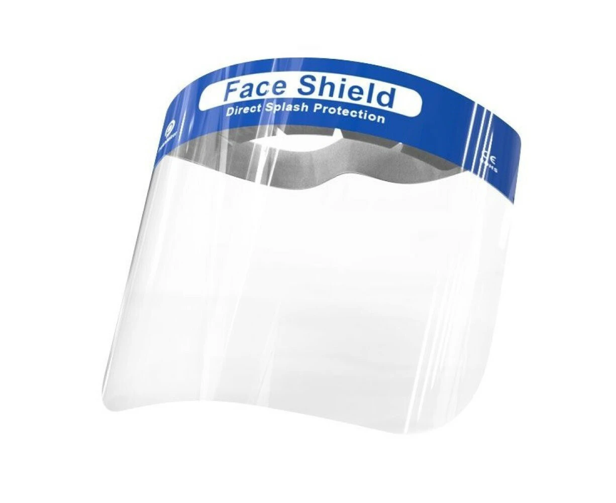 Face Shield Anti-fog Transparent Protective Disposable 10 Pack