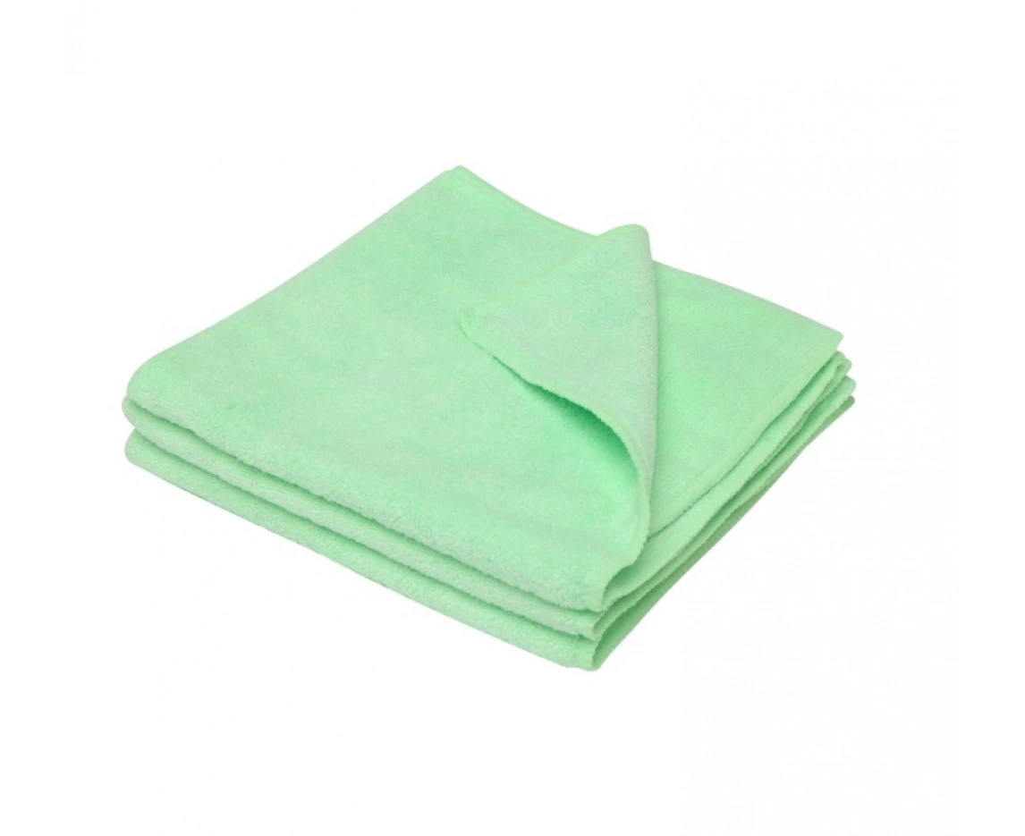 Edco Merrifibre 580 All Purpose Microfibre Cloths - Green Pack (3 Cloths)