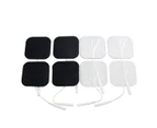 12x Tens Machine Pads Replacement Electrode Gel Self Adhesive Therapy Massage