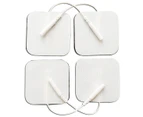 12x Tens Machine Pads Replacement Electrode Gel Self Adhesive Therapy Massage