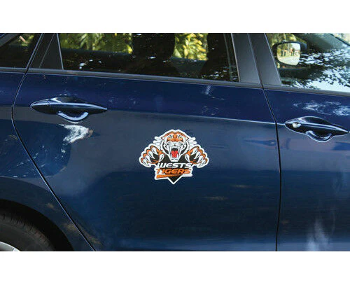 NRL Mega Decal - West Tigers - Car Sticker 250mm