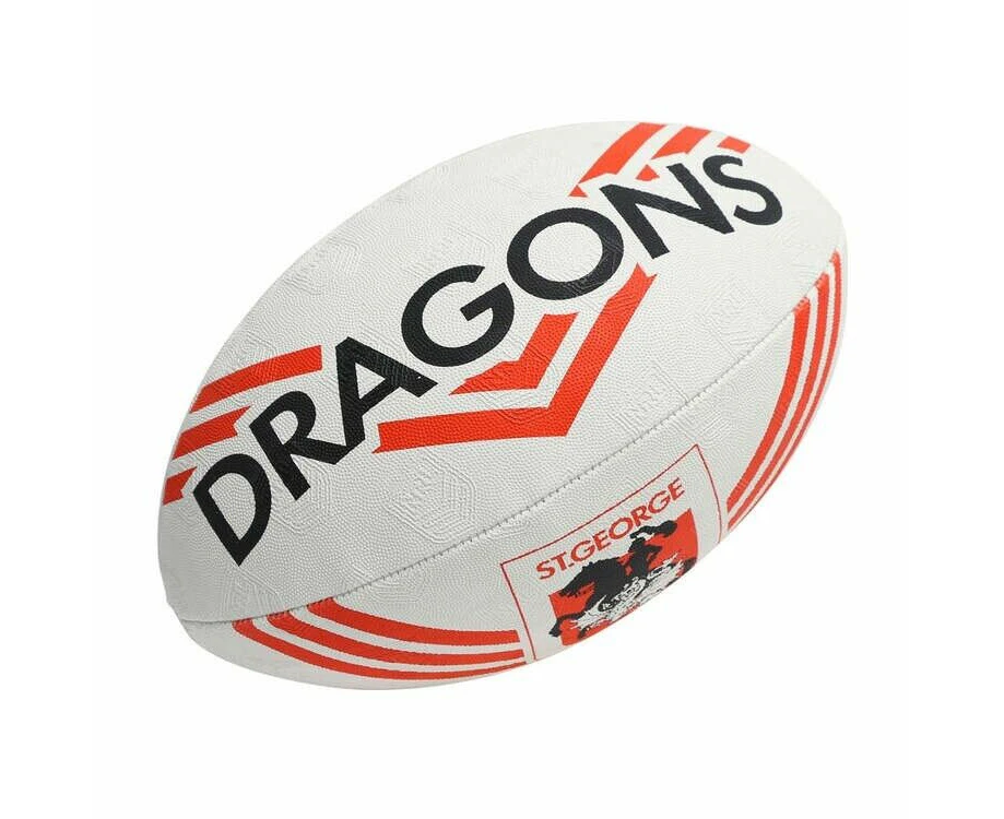 Steeden St George ILL Dragons - Size 5 - NRL Supporter Football