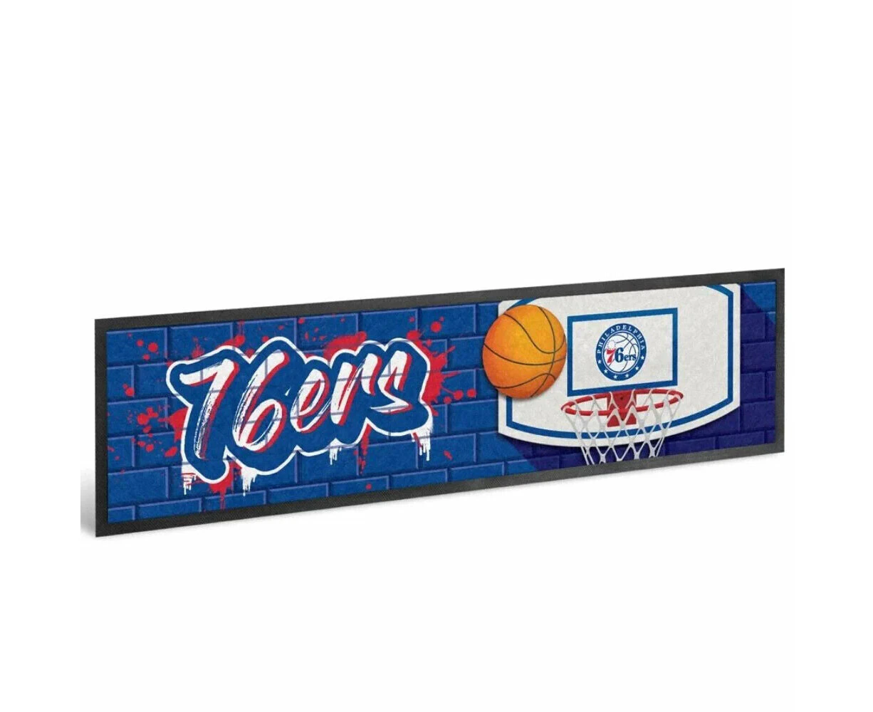 NBA Bar Runner - Philadelphia 76ers - Bar Mat