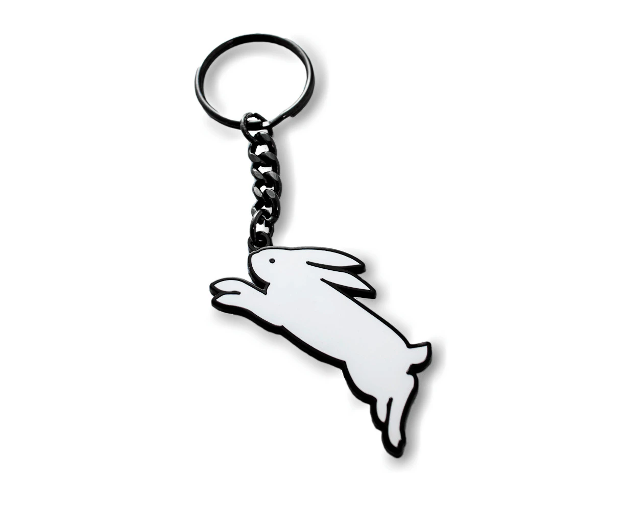 NRL Heritage Metal Key Ring - South Sydney Rabbitohs - Logo Keyring