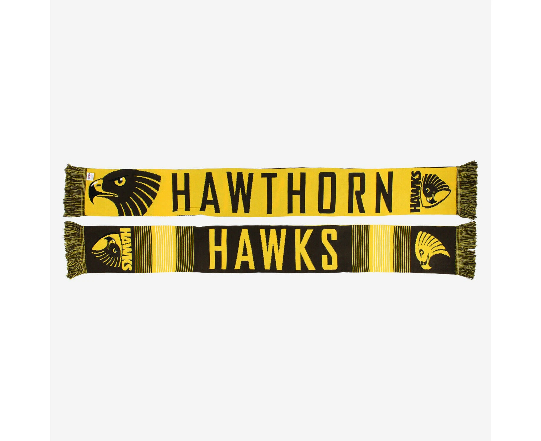 AFL Linebreak Scarf - Hawthorn Hawks - Double Sided - Supporter