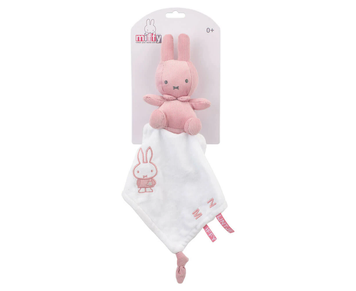 Miffy - Pink Rib: Cuddle Blanket - Nursery