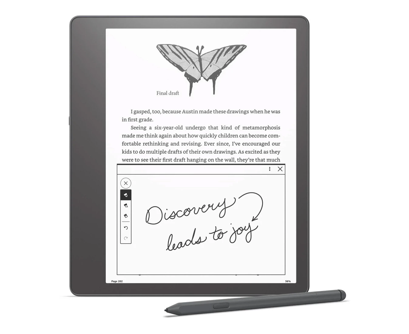 Amazon Kindle Scribe eReader - 16GB - Includes Premium Pen [B09BRW6QBJ]