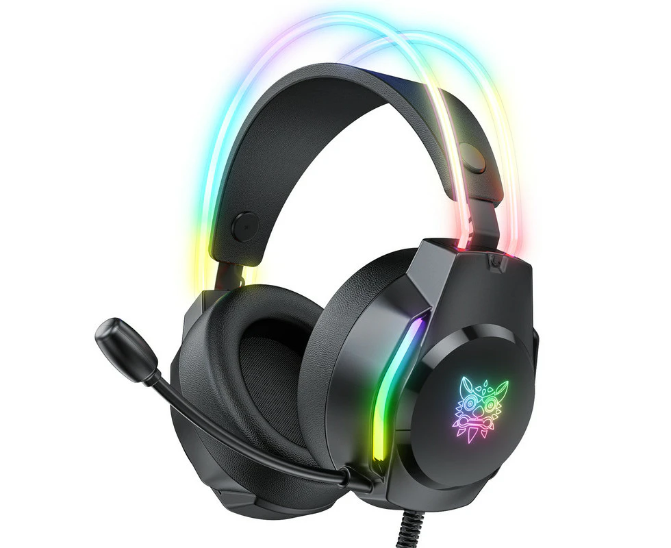 ONIKUMA X26 RGB Gaming Earphones Noise Reduction Headphones