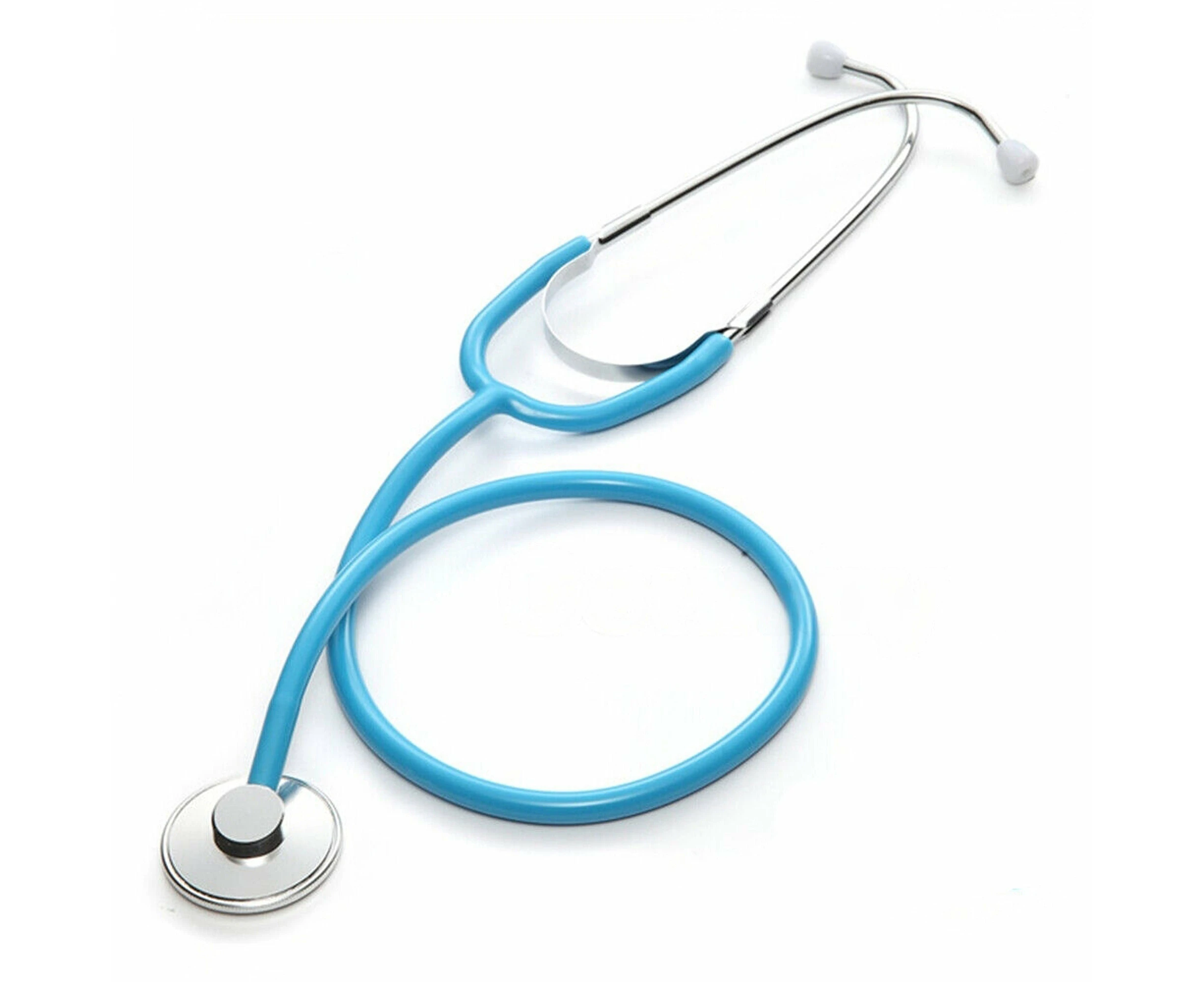 Professional Single Head Stethoscope ENT Nurse Doctor Vet - Blue