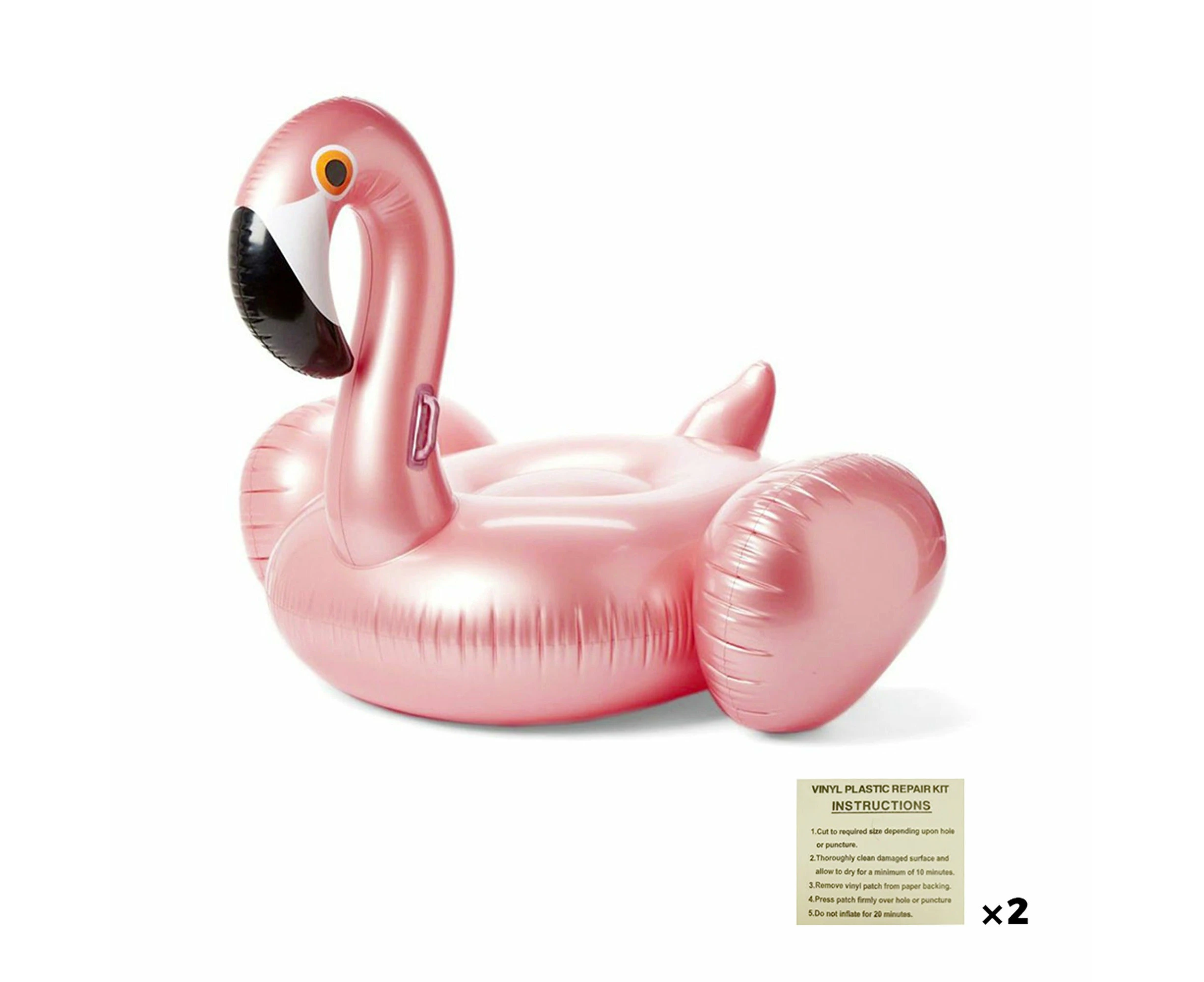 Flamingo Lounger Float Raft Bed Beach - 120cm