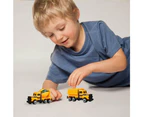 Toddler Toys Truck Carrier And 6 Mini Cars Play Set Transport Car Toy Lorry Kids