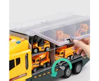 Toddler Toys Truck Carrier And 6 Mini Cars Play Set Transport Car Toy Lorry Kids