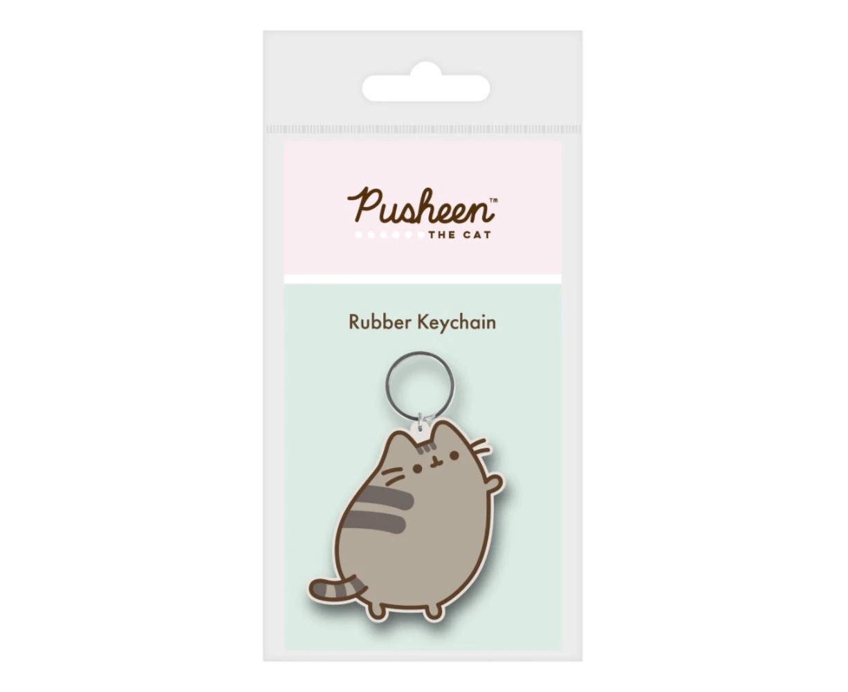 Pusheen Rubber Keyring