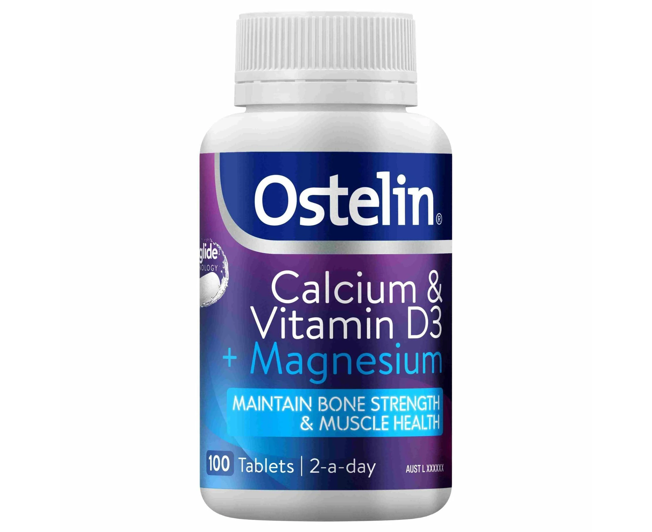 Ostelin Calcium & Vitamin D3 + Magnesium 100 Tablets